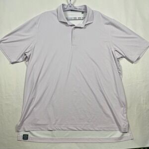 Turtleson Golf Polo Shirt Performance Stretch Athletic Fit Purple 2XL